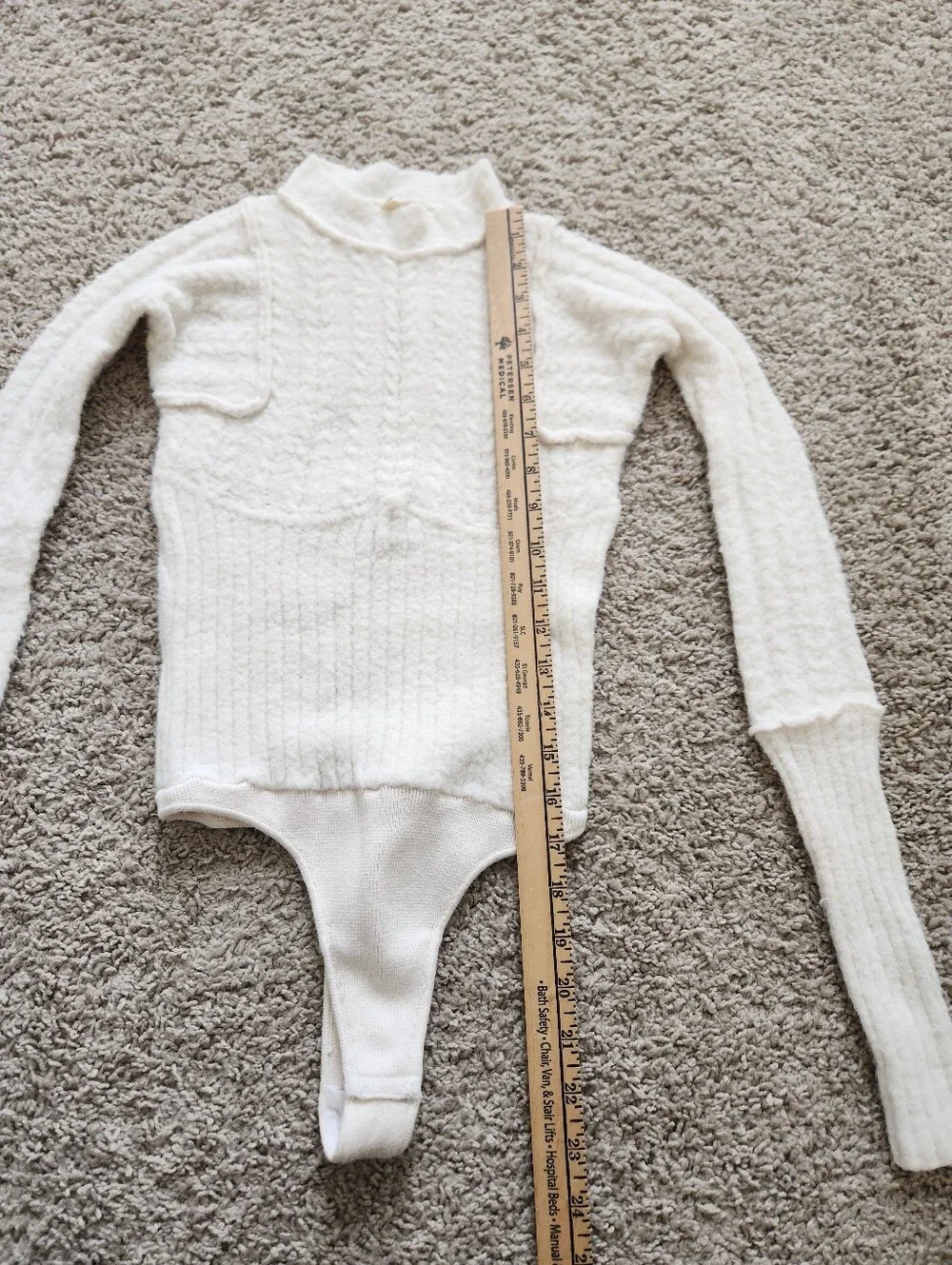 Free People Keep Me Warm Bodysuit Size XS